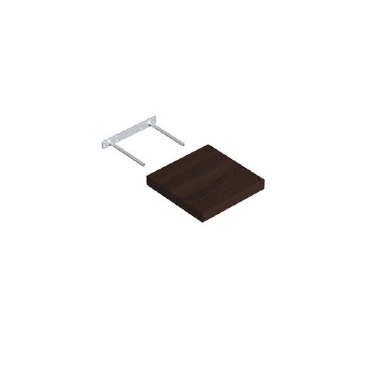 Floating Shelf FS WE 235×235 mm Wenge DOMAX