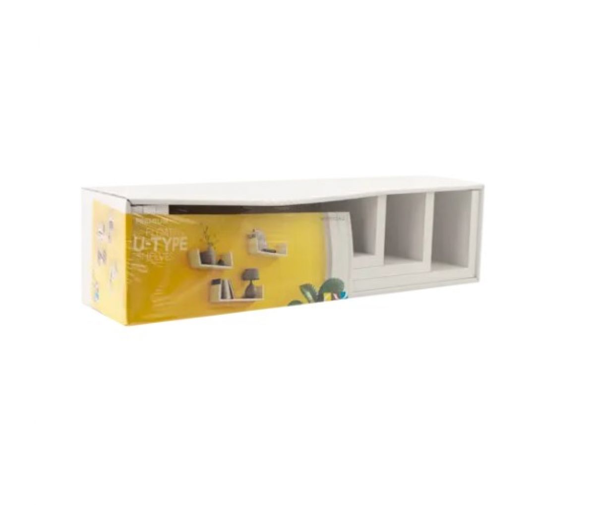 FUS 1 Set of shelves WHITE (Type U)