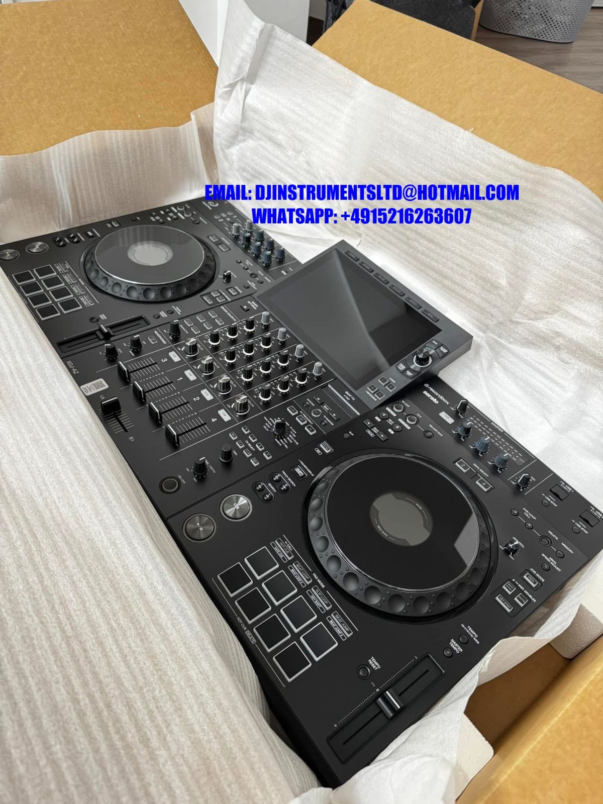 Uus AlphaTheta XDJ-AZ, AlphaTheta OMNIS-DUO, AlphaTheta DDJ-GRV6, Denon DJ Prime 4+W, Pioneer DJ OPUS-QUAD, Pioneer XDJ XZ, Pioneer XDJ-RX3, Pioneer DDJ RZX, Pioneer DDJ RZX, Pioneer DDJ-REV7