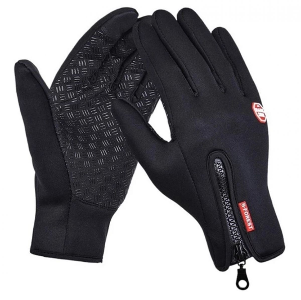 Warm Touch Screen Gloves (XL-Black)