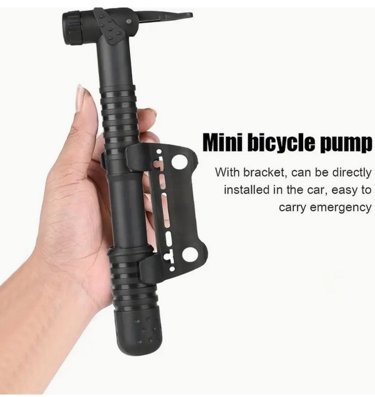 Bicycle Pump with Bracket