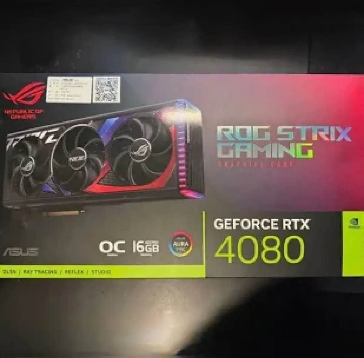 GeForce RTX 4080 SUPER OC 16GB graphics card