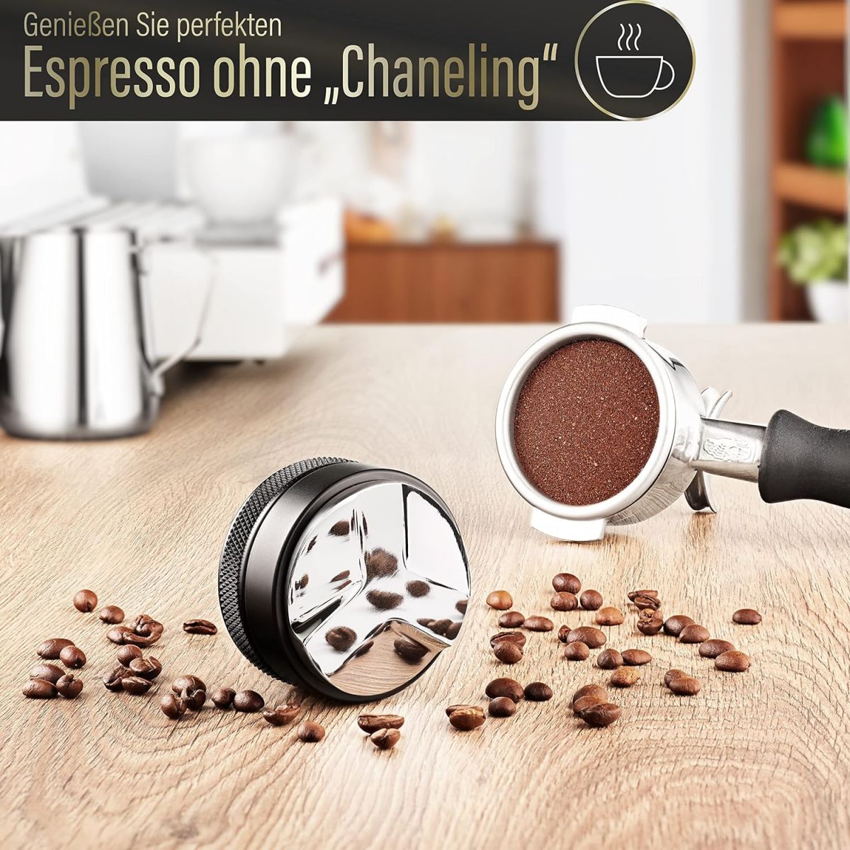 Kohvitamper espresso 51mm