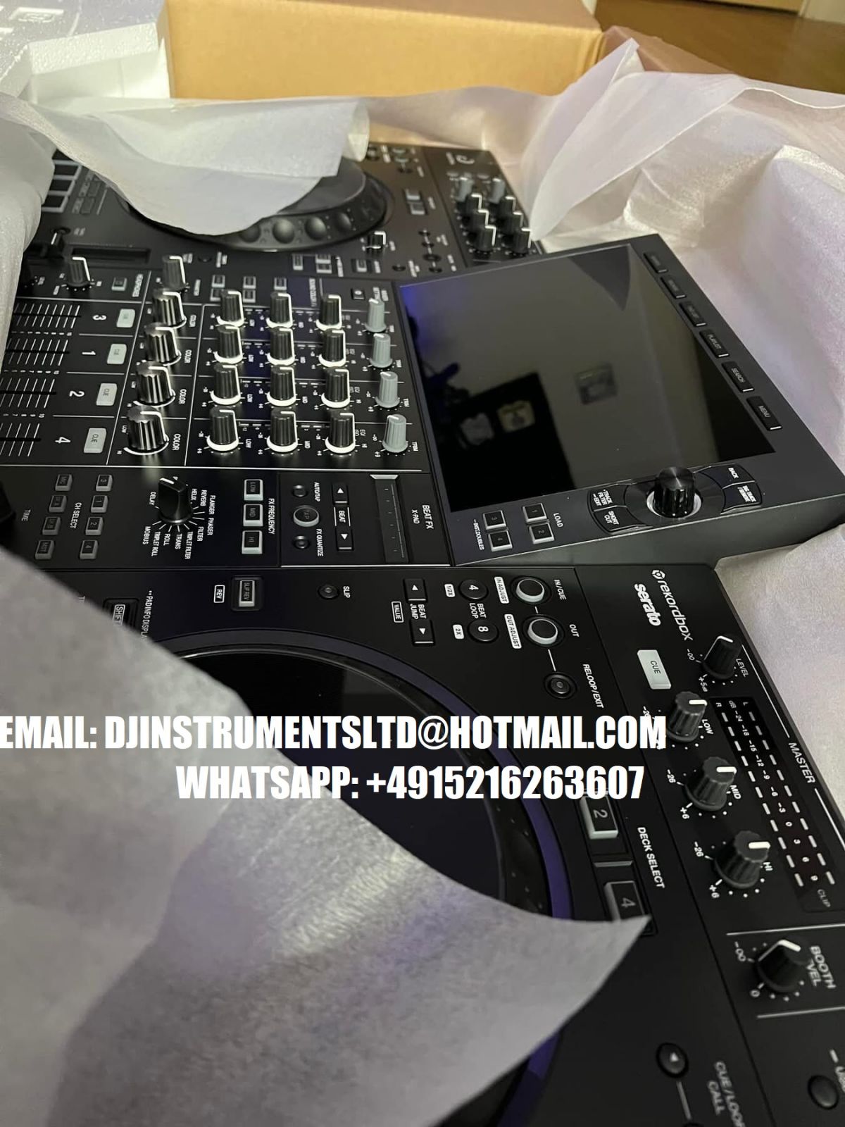 Uus AlphaTheta XDJ-AZ, AlphaTheta OMNIS-DUO, AlphaTheta DDJ-GRV6, Denon DJ Prime 4+W, Pioneer DJ OPUS-QUAD, Pioneer XDJ XZ, Pioneer XDJ-RX3, Pioneer DDJ RZX, Pioneer DDJ RZX, Pioneer DDJ-REV7