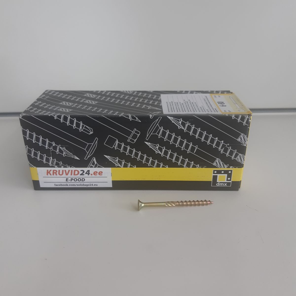CS 6x80 (200tk/pakk) Struktuurne puidukruvi