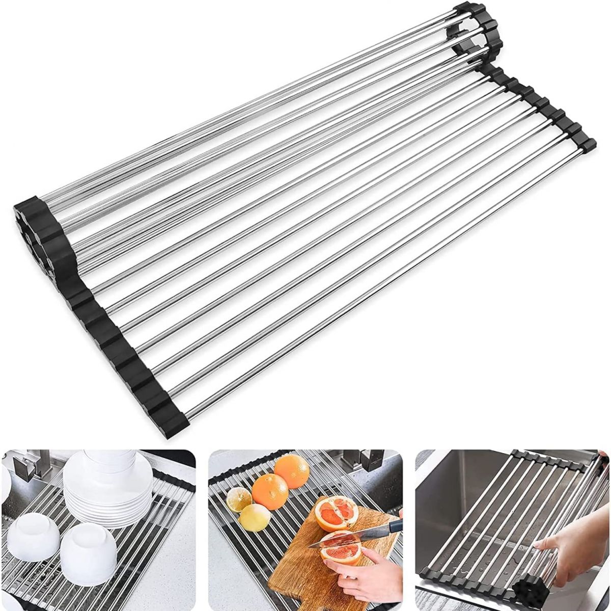 Dish drying rack 530 x 340 mm