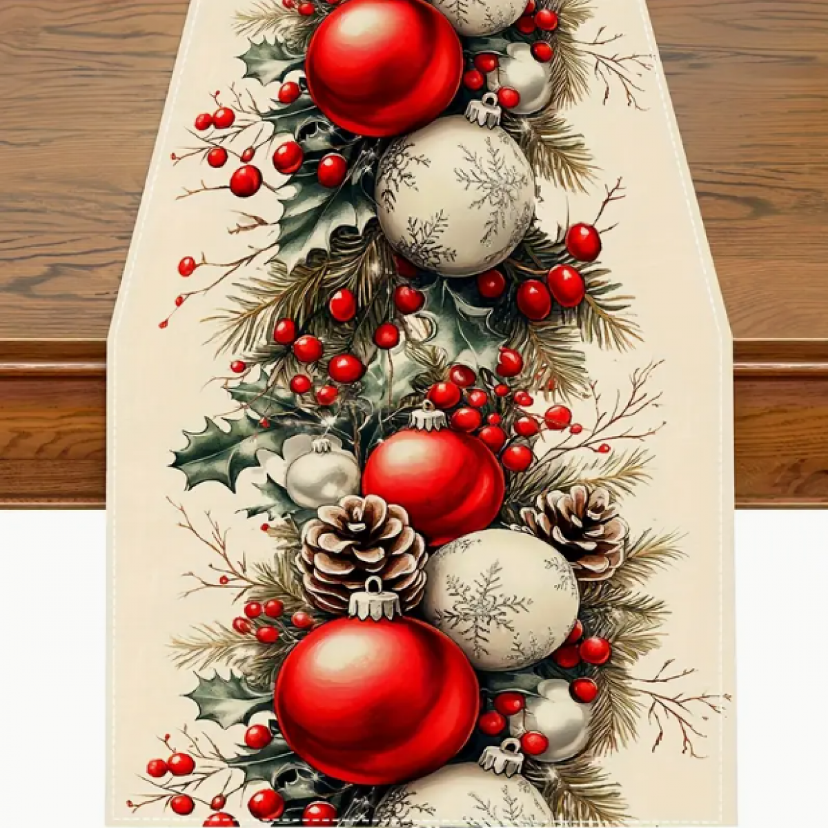 Christmas Tablecloth (33x90 cm)