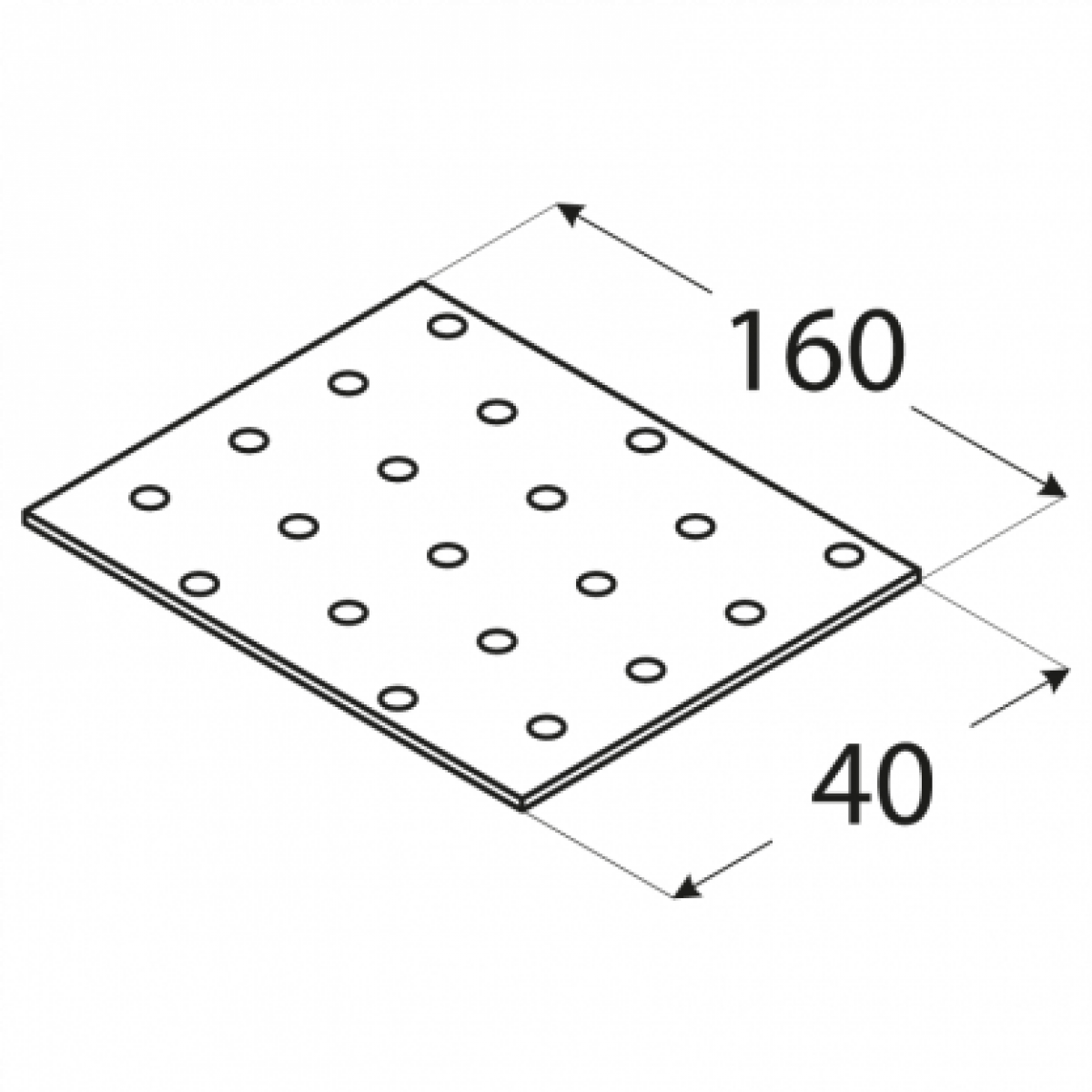 PP – Naelutusplaat (2,0 mm)
