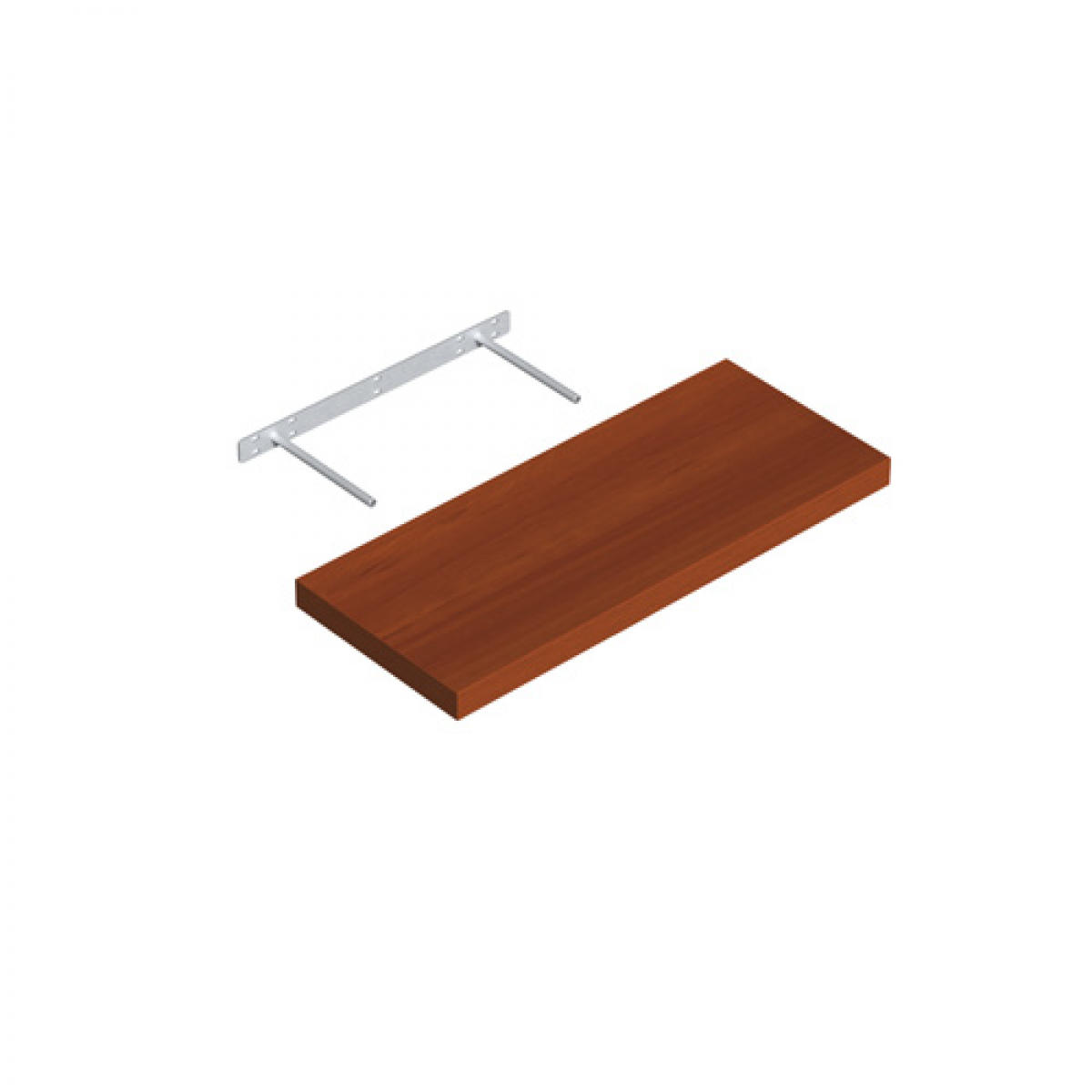 Floating Shelf FS JB 595×235 mm Apple DOMAX