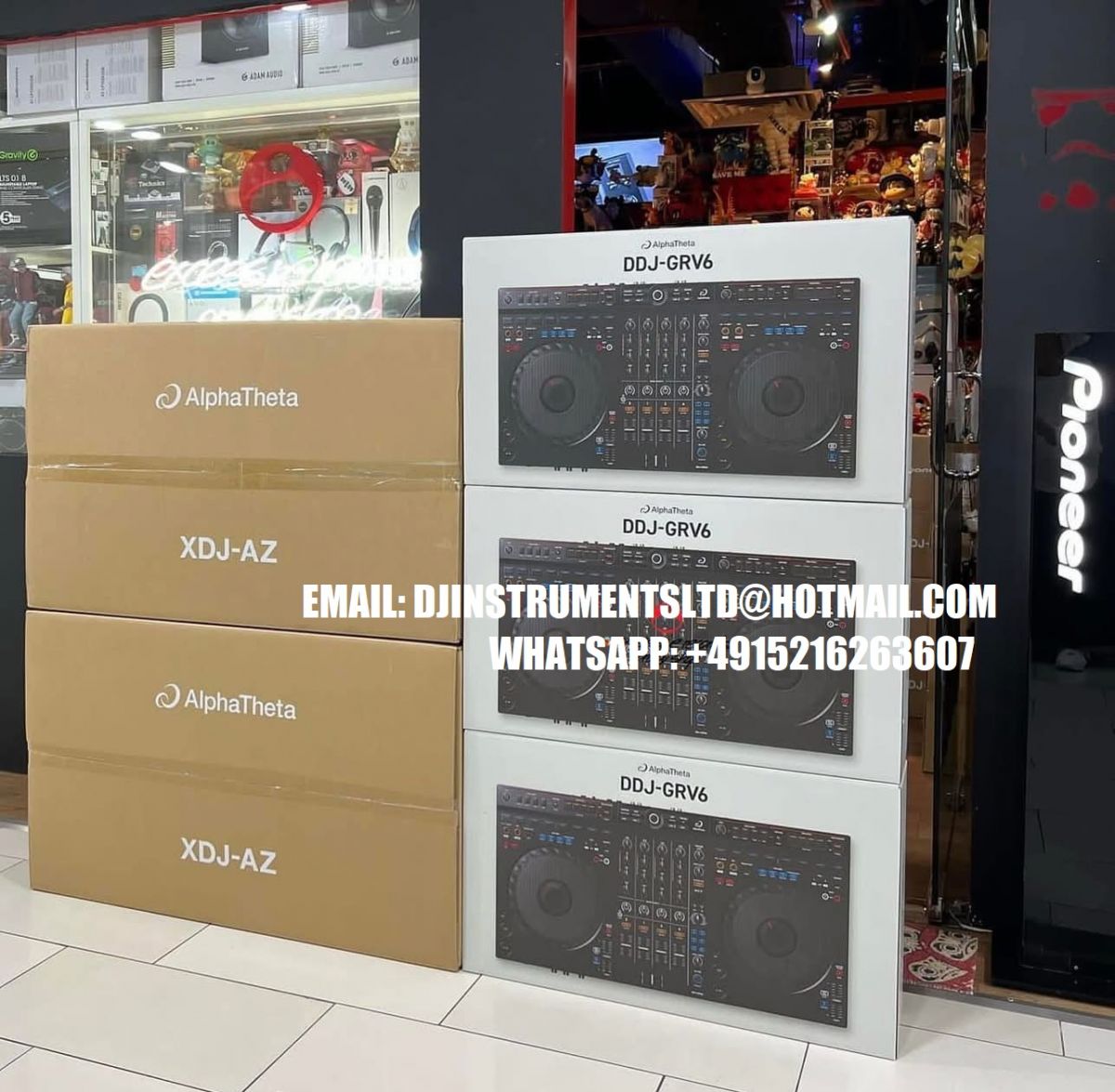 Новые AlphaTheta XDJ-AZ, AlphaTheta OMNIS-DUO, AlphaTheta DDJ-GRV6, Denon DJ Prime 4+W, Pioneer DJ OPUS-QUAD, Pioneer XDJ XZ DJ System, Pioneer XDJ-RX3, Pioneer DDJ RZX, Pioneer DDJ-REV7, Pio