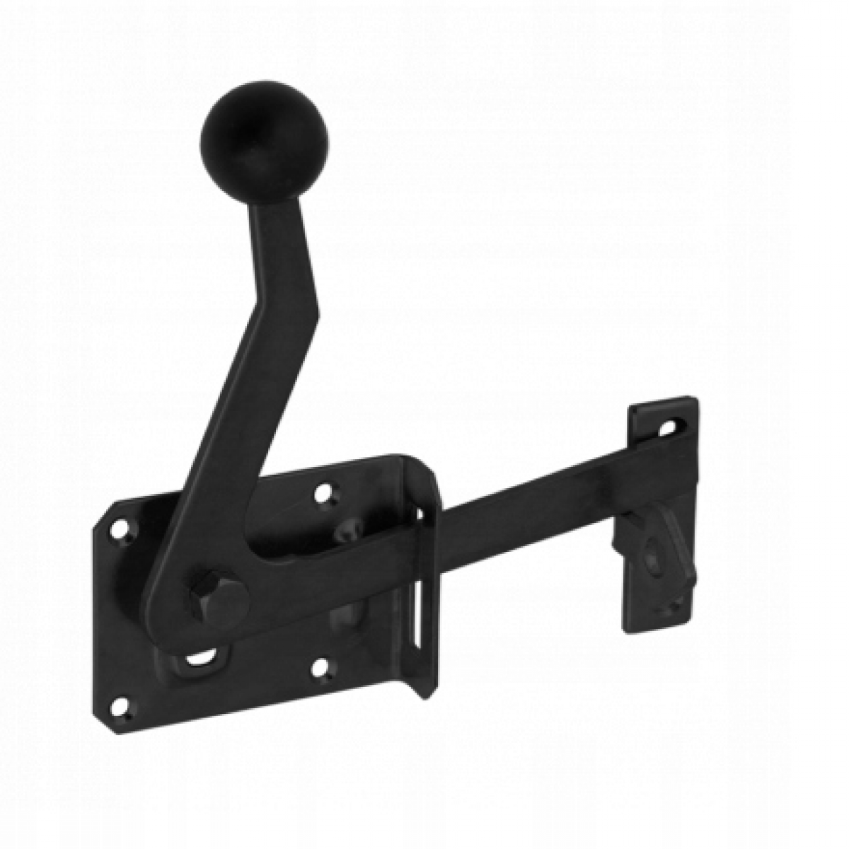 WOG 80 C Door Latch, 80×60mm, Black