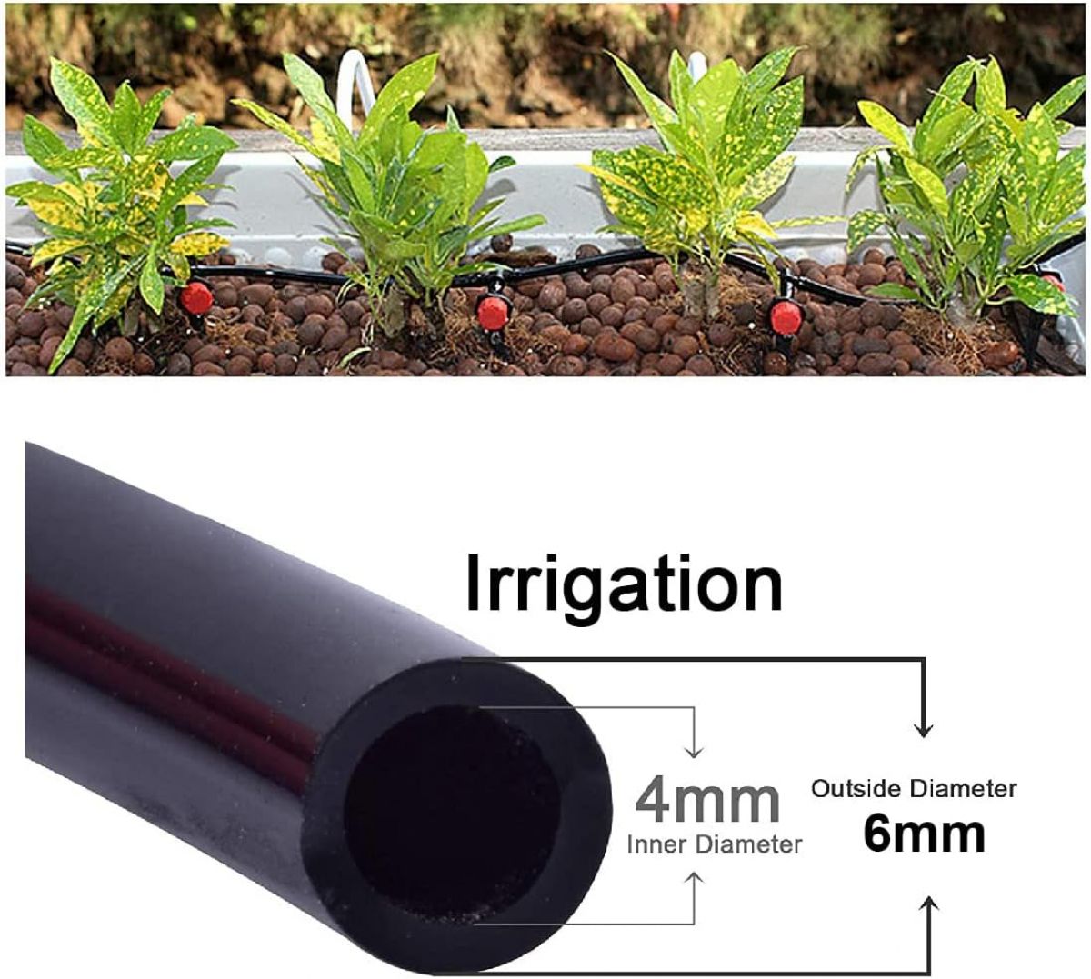 Garden Drip Irrigation Hose (6mm-25m)