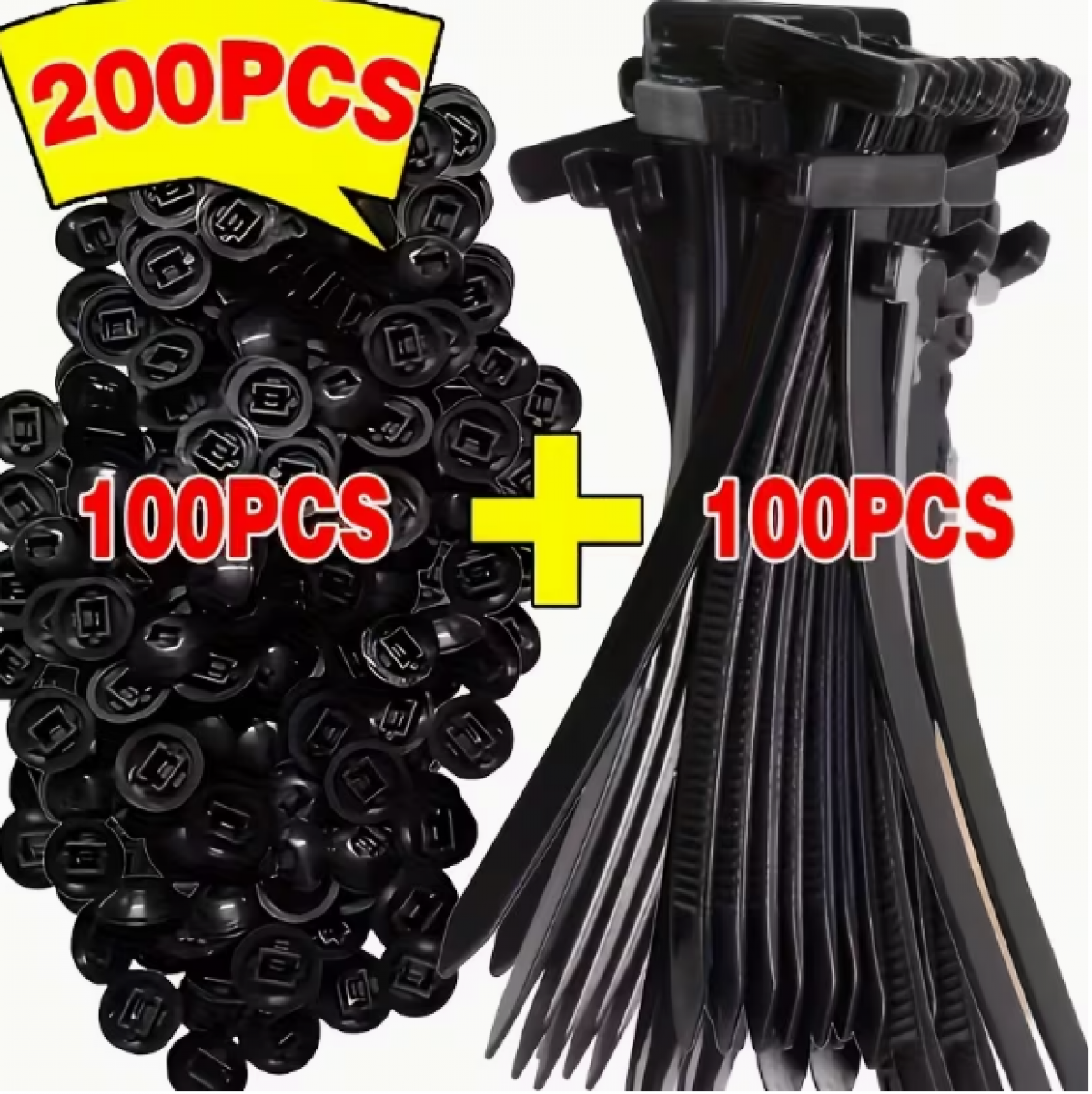 Autokinnitusklambrite komplekt (200tk/100komplekti)