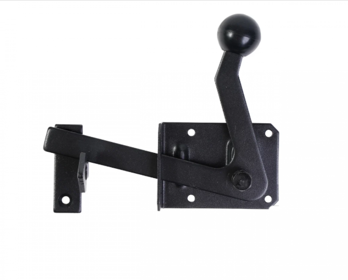 WOG 80 C Door Latch, 80×60mm, Black