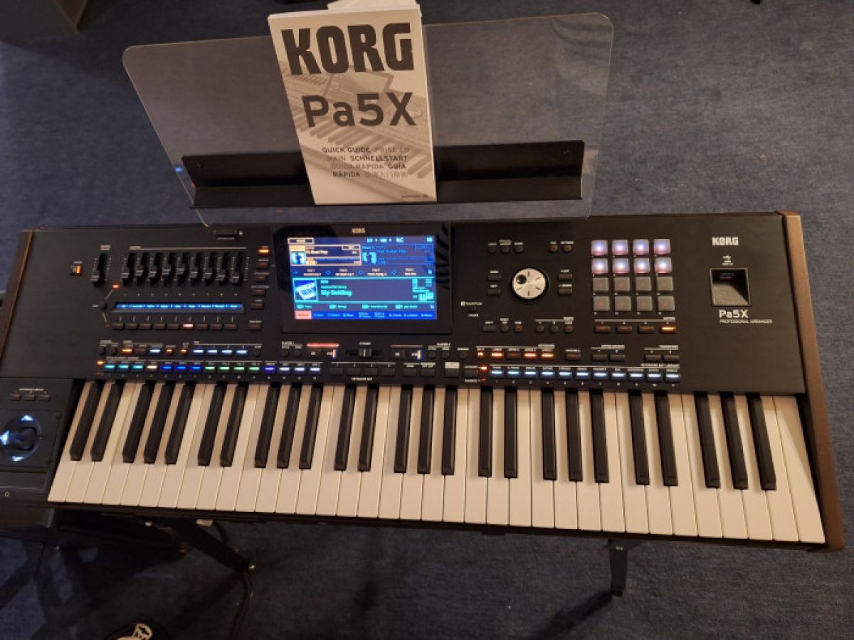 Korg Pa5X-MG Edition, Korg Pa5X76, Korg Pa4X76/Korg Pa4X Oriental/ MG2 Edition, Korg NAUTILUS 61-key, Korg Pa1000 MG Edition, Korg KRONOS2