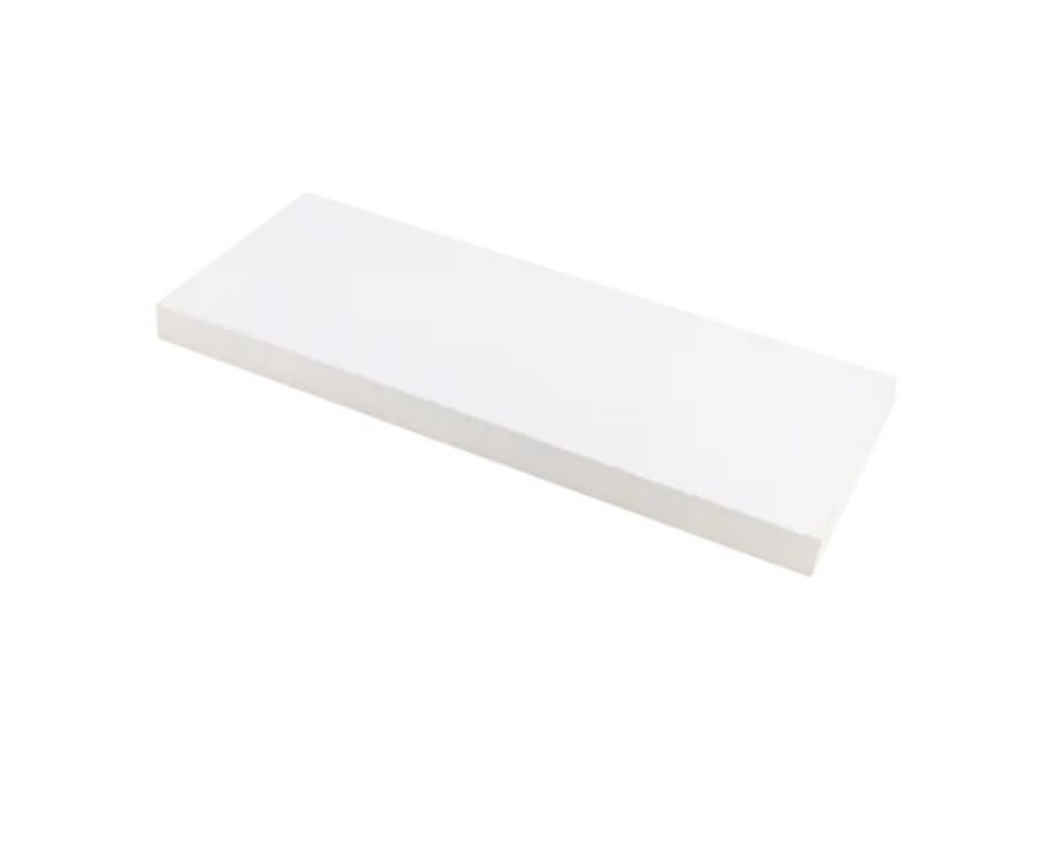 Shelf with hidden fastening 595/235, white