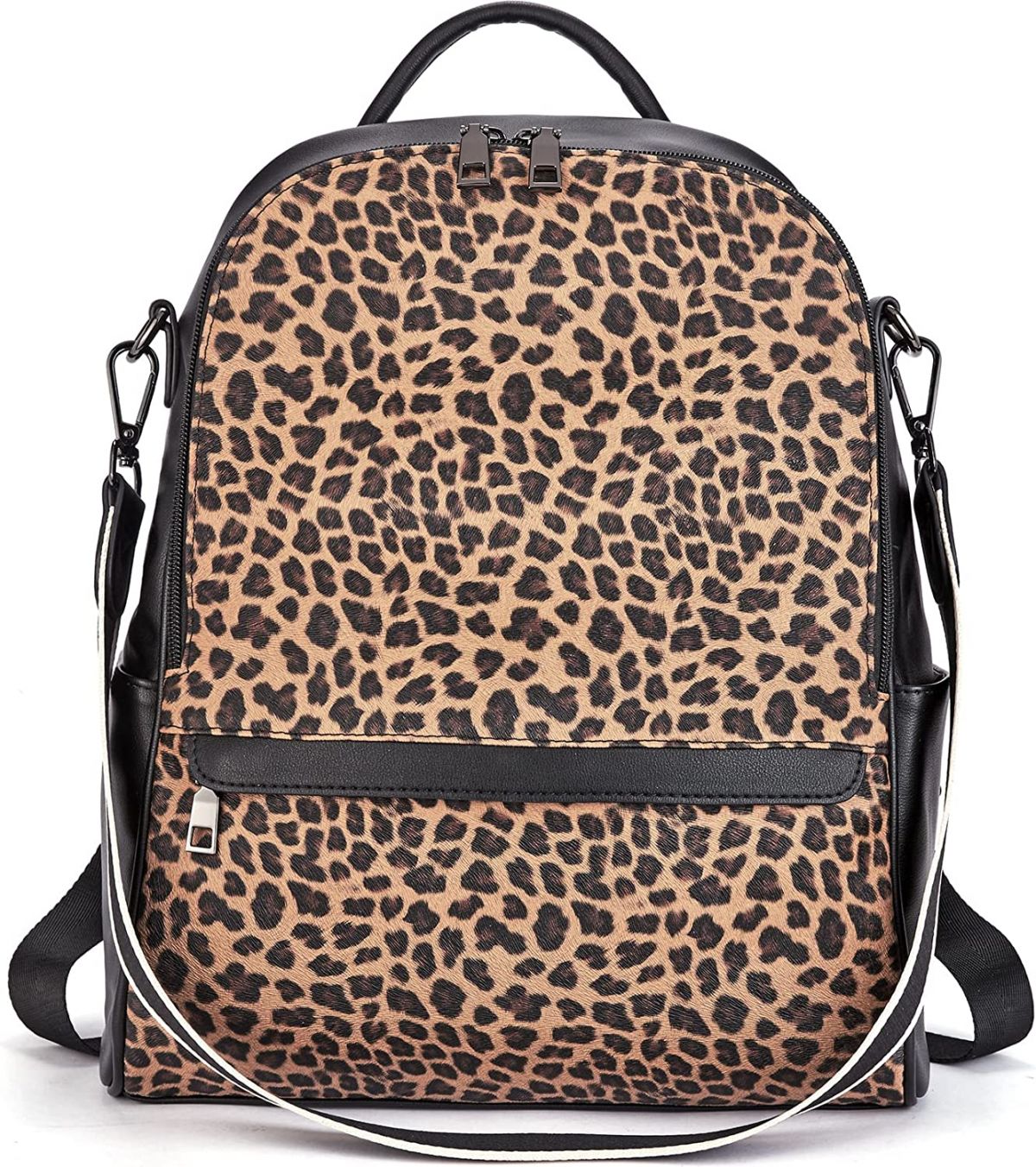 Backpack for women girls, leopard