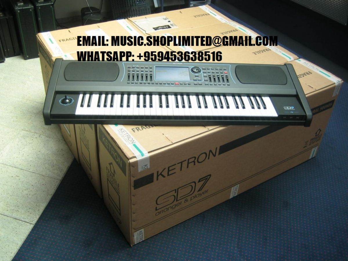 Ketron EVENT 61-Võti, Ketron SD80-kromaatiline / Ketron SD60/SD60K, Ketron SD9, Ketron SD7, Ketron SD90 korrastaja moodul, Nord Electro 6D 61-võti, Nord Electro 5D