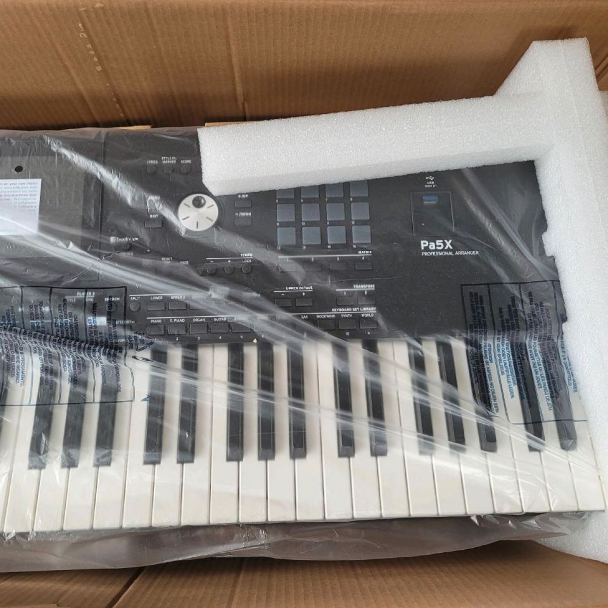 Yamaha Genos2 76-key,  Yamaha Tyros5 76-Key , Yamaha MODX8+ , Yamaha PSR-A5000 , Yamaha PSR-SX920, Yamaha PSR-SX900,   Korg Pa5X, Korg Pa4X, Korg Pa4X MG2 Edition , Korg NAUTILUS , Korg Pa100