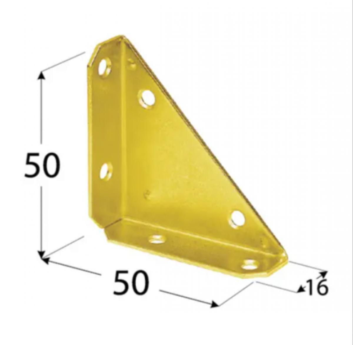 NS 50 Декоративный уголок 50x50x16x1,5 мм