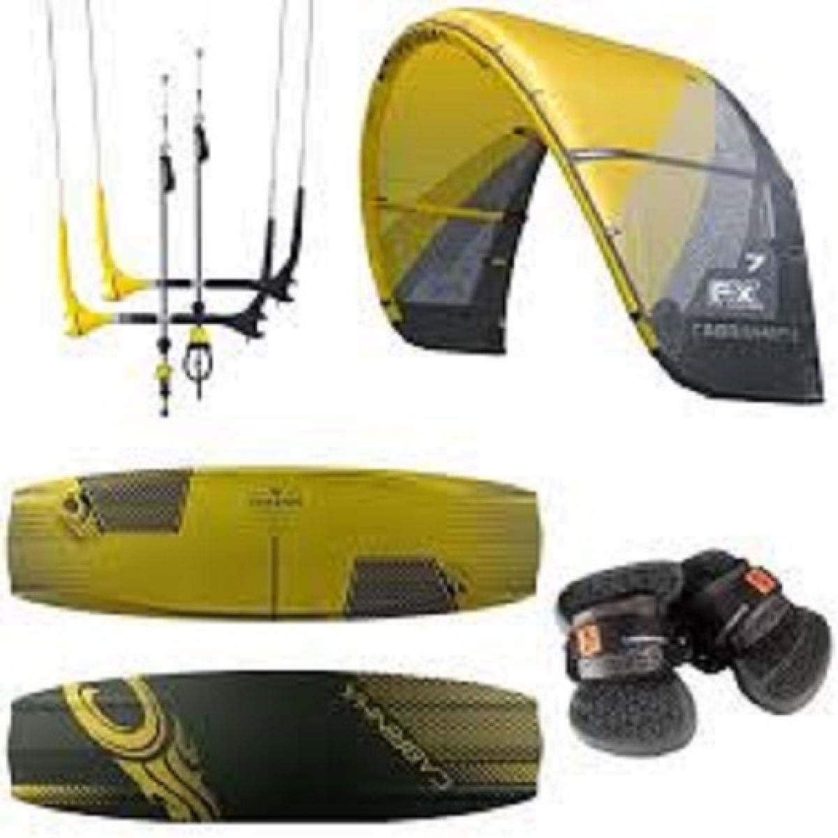 2025 Cabrinha Switchblade Kitesurfing Kits with Board+Lines+Bars+harness+Pump n Bag