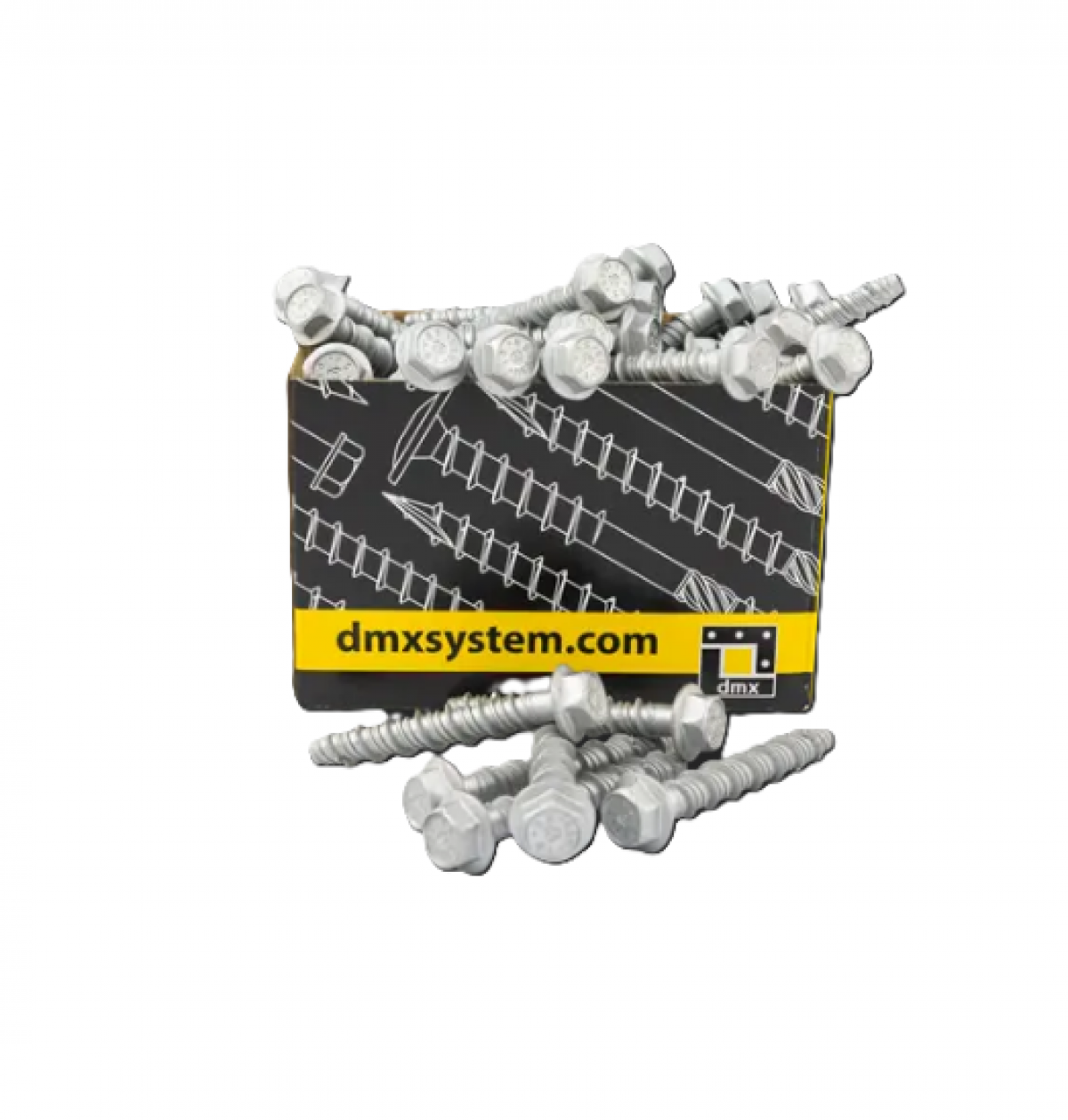 Анкер-шуруп по бетону PBW 7,5×100 с шестигранной головкой Domax (50 шт.упак.)