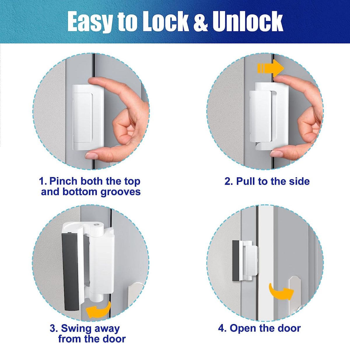 AceMining Door Reinforcement Lock