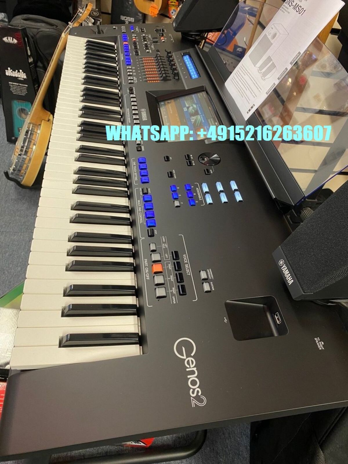 Новый Yamaha MONTAGE M8X, Yamaha Montage 8 88-klahvi, Yamaha MODX8+, Yamaha PSR-SX920/PSR-A5000, Yamaha Genos2 76-klahvi XXL, Yamaha GENOS, Tyros 5, Motif XF8