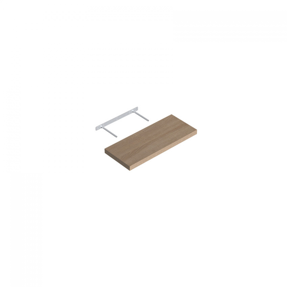 Floating Shelf FS DS 595×235 mm Oak Sonoma DOMAX