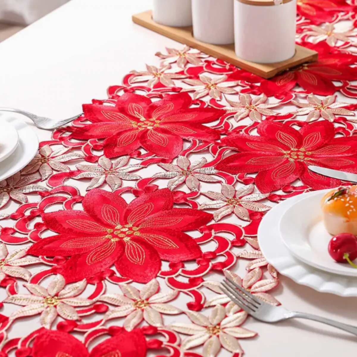 Christmas Tablecloth (38 x 176 cm)