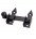 WOGO 120 Door Latch, (120x20mm), Black