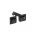 Väravariiv WBR260C 260x115x100x4,0 mm must DOMAX