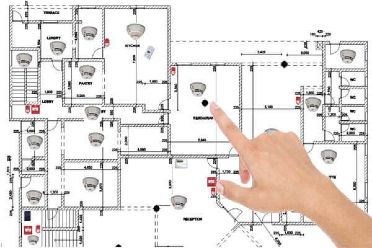 Designing Fire, Security alarms. CCTV systems.