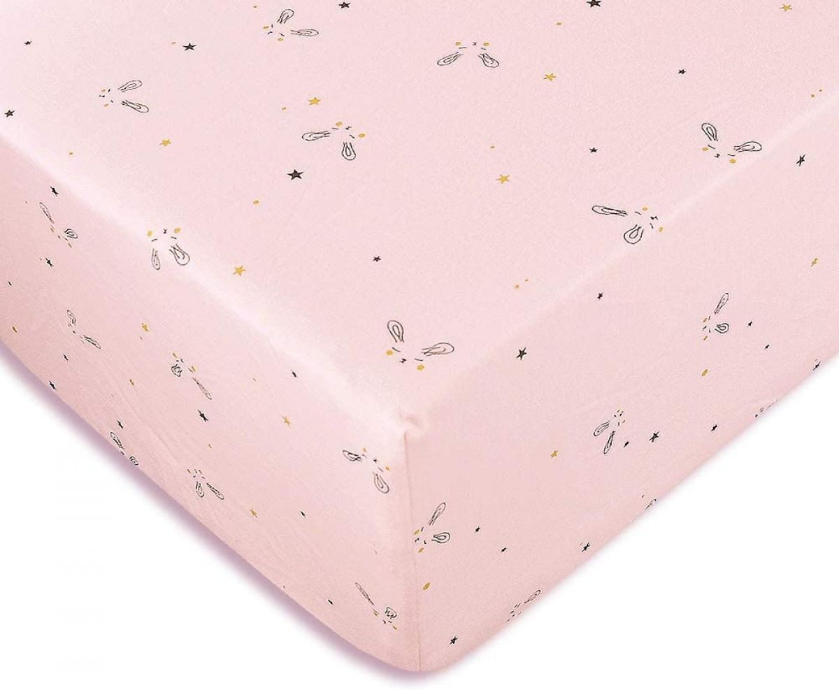 Baby sheet with elastic