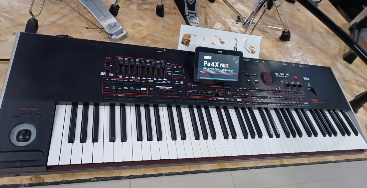 Korg Pa5X-MG Edition, Korg Pa5X76, Korg Pa4X76/Korg Pa4X Oriental/ MG2 Edition, Korg NAUTILUS 61-key, Korg Pa1000 MG Edition, Korg KRONOS2