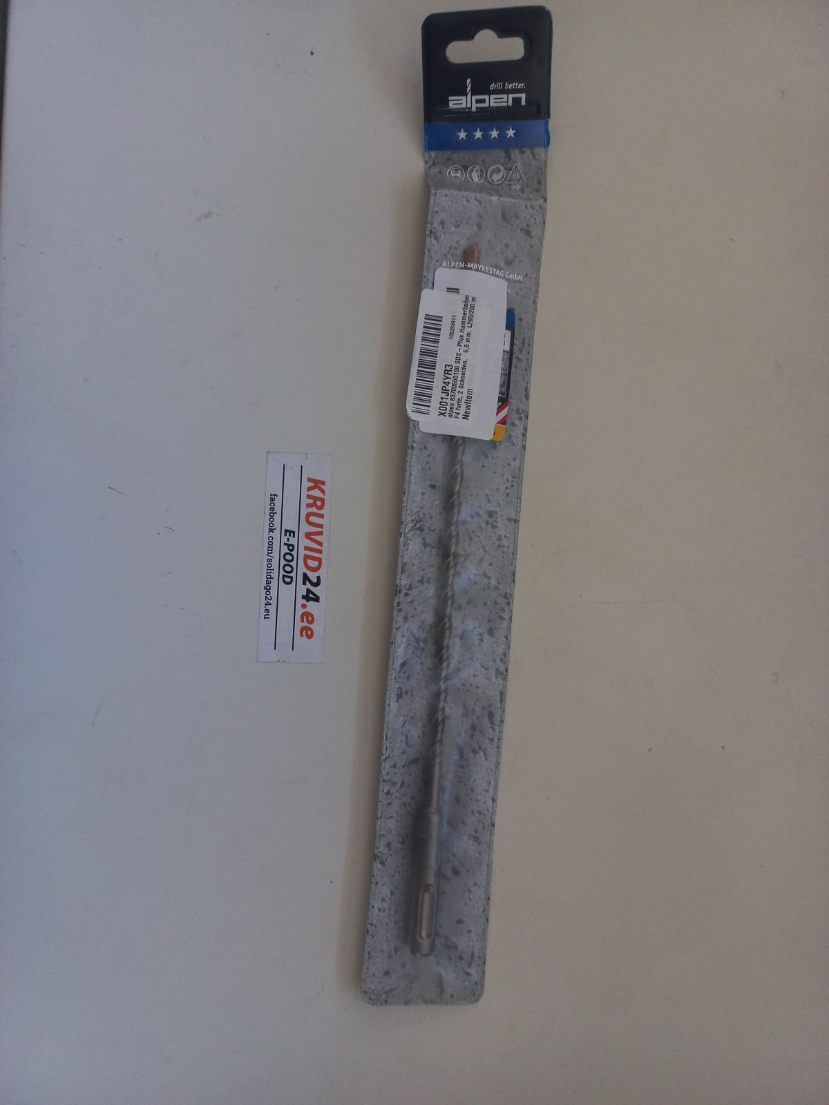 Hammer Drill Alpen 5,5x260mm SDS 84702200100 