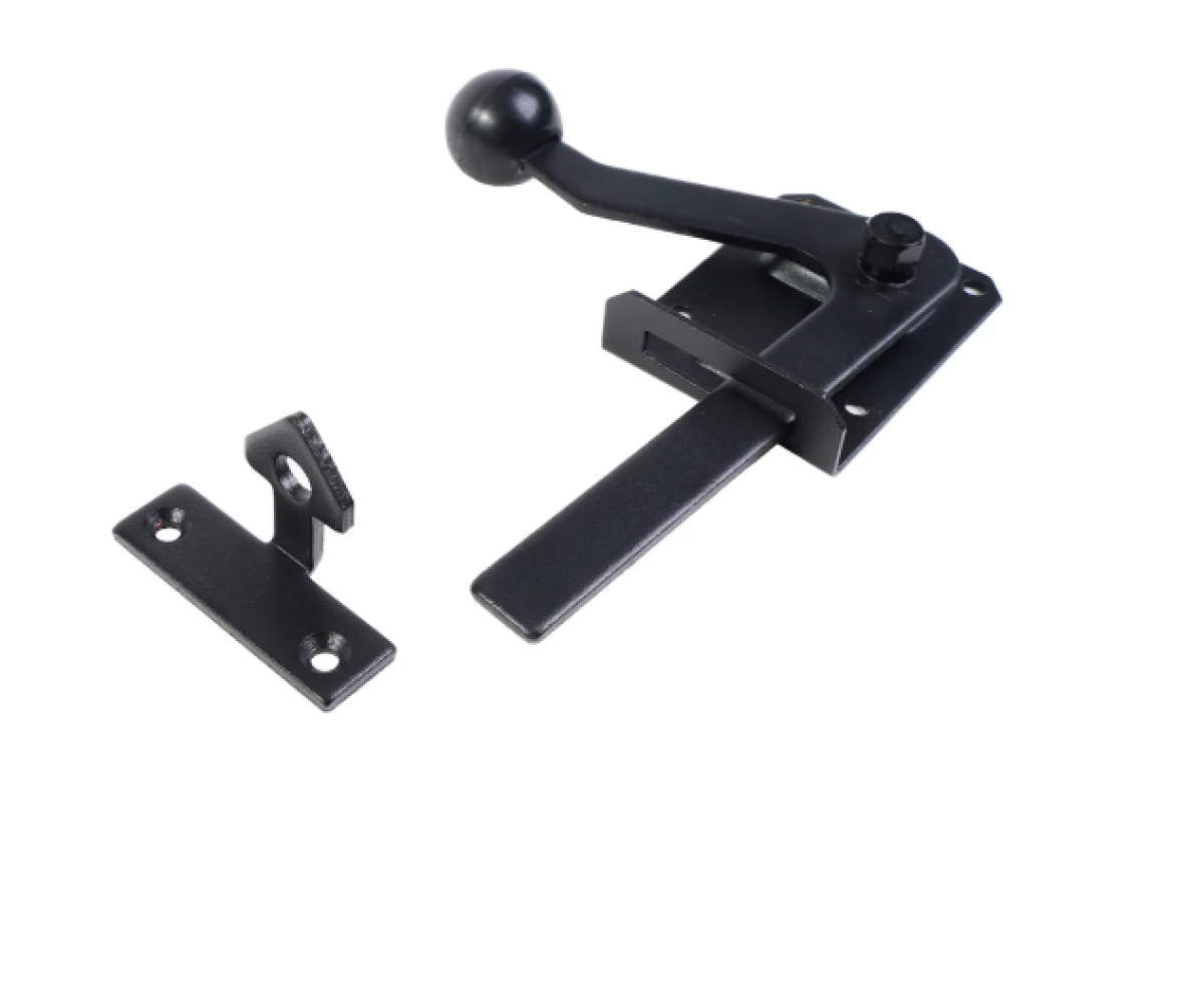 WOG 80 C Door Latch, 80×60mm, Black