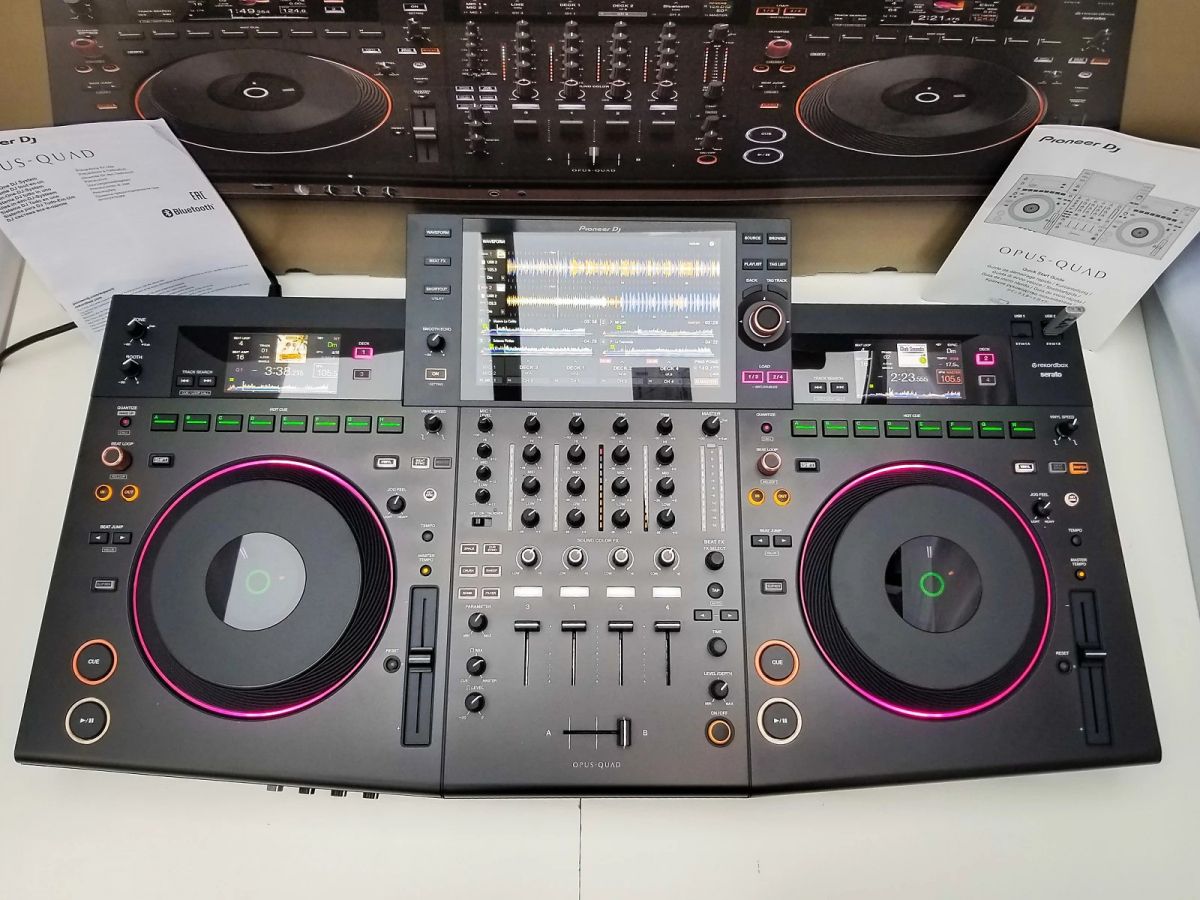 AlphaTheta XDJ-AZ, AlphaTheta OMNIS-DUO, AlphaTheta DDJ-GRV6, Denon DJ Prime 4+, Pioneer DJ OPUS-QUAD, Pioneer XDJ XZ, Pioneer XDJ-RX3, Pioneer XDJ-XZ, Pioneer DDJ-FLX10, Pioneer DDJ-1000SRT, Pioneer DDJ RZX, Pioneer DDJ-REV7 DJ Controller