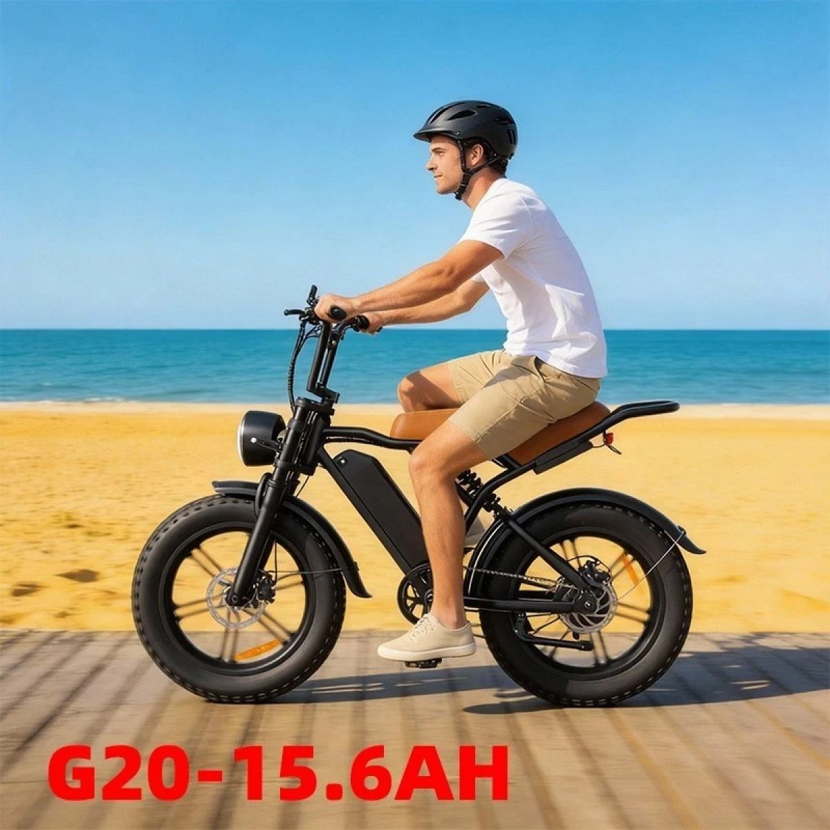 2026 20" E-Bike 250W 48V E-Mountain Bike 45km/h Offroad Moped Electric Motorcycle