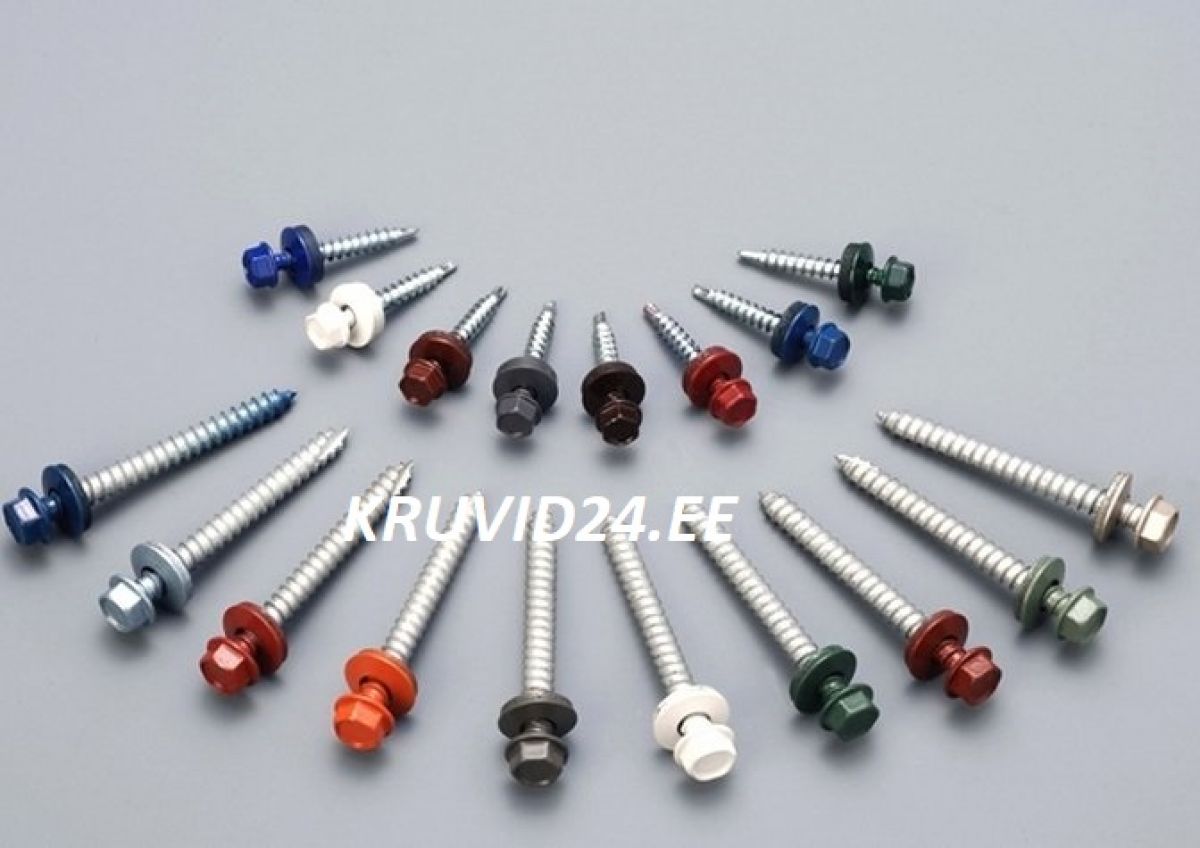 E - SHOP: Screws, self-tapping screws, roofing self-tapping screws, for concrete, corners, mounting plates, support for timber to concrete, fastening of beams
