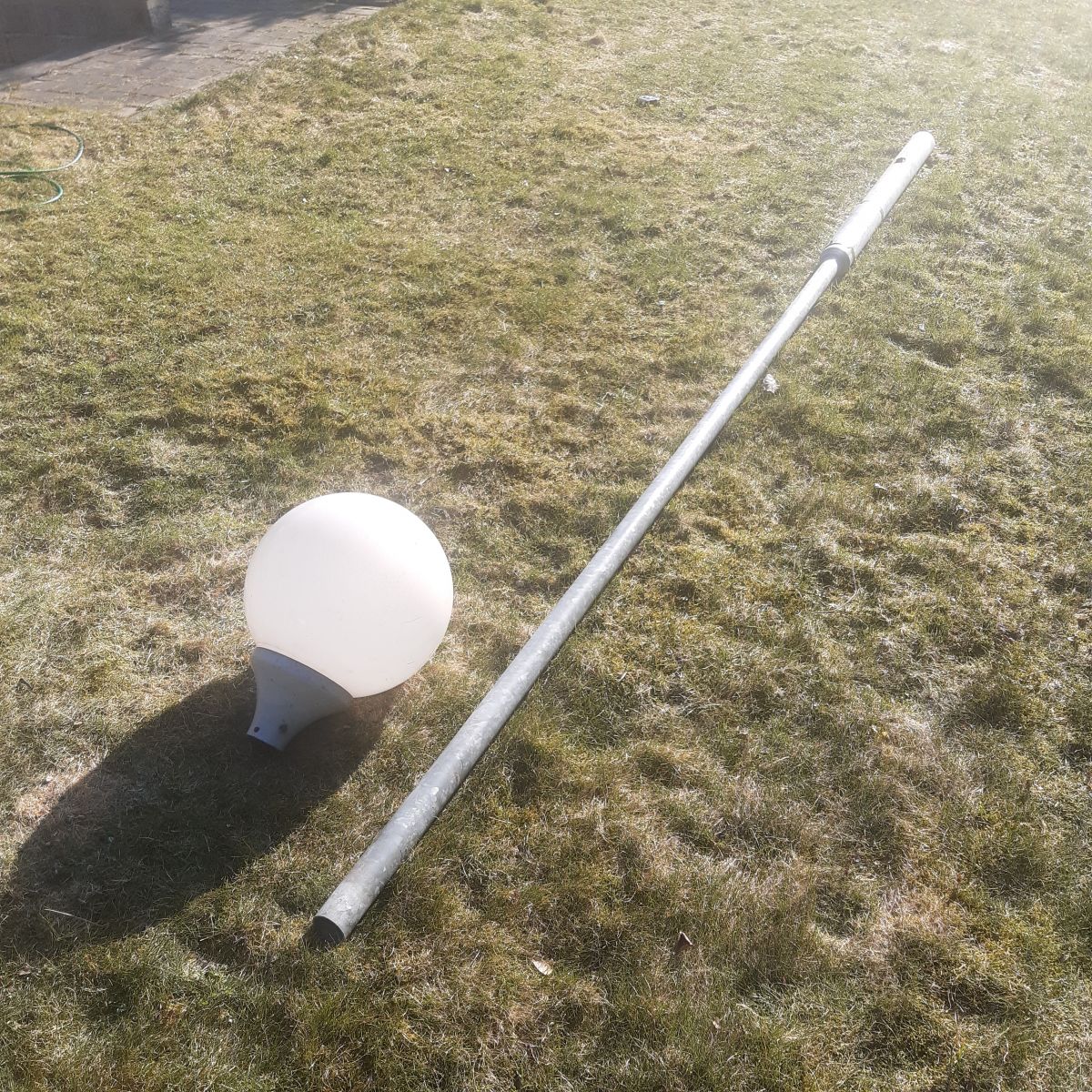 Street lighting pole with a height of 4.5 meters