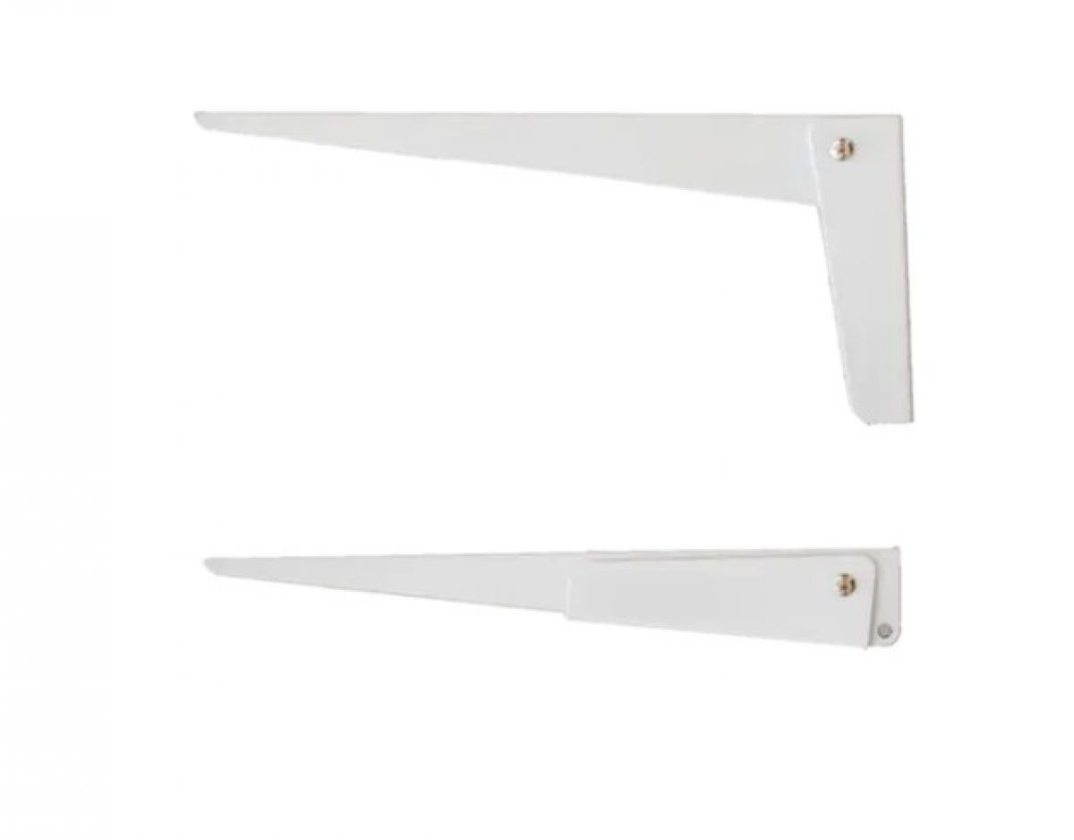 Folding Bracket WSN300 300×130 mm White DOMAX