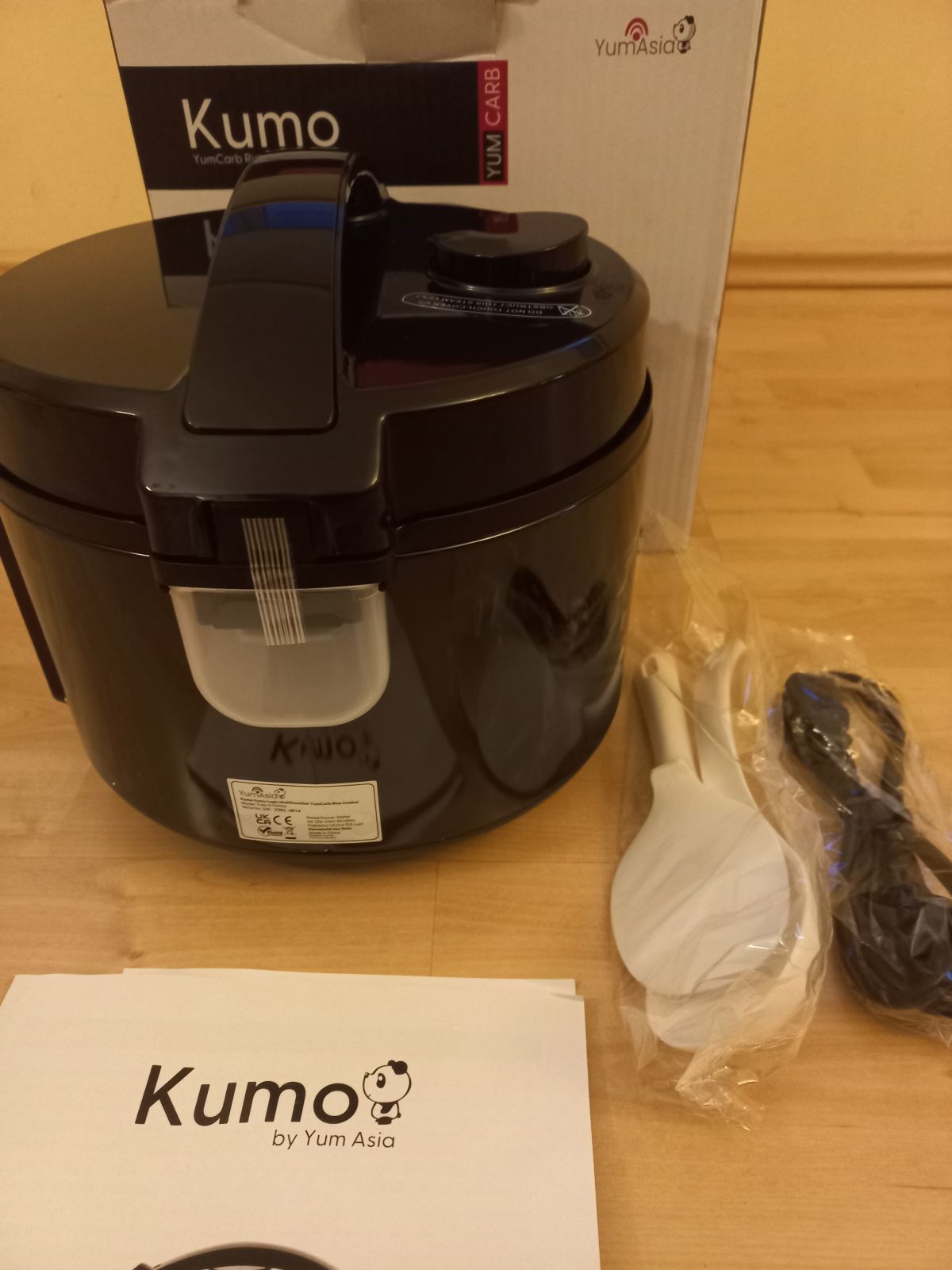 Рисоварка-мультиварка Yum Asia Kumo, с керамической чашей.