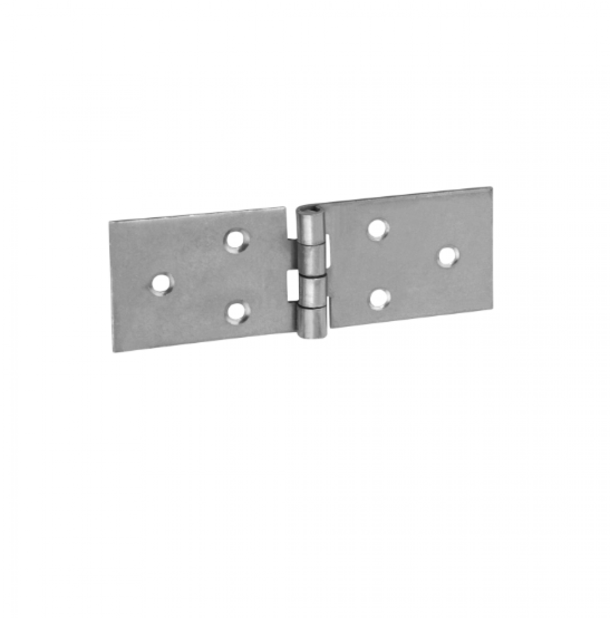 Z 100 b  End hinge 100x35x1.5mm silver