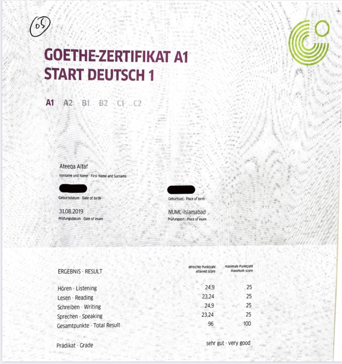 How to Apply for Goethe German Exam? WhatsApp(+371 204 33160)Obtain GOETHE B1 A1, C1 certificates In Germany