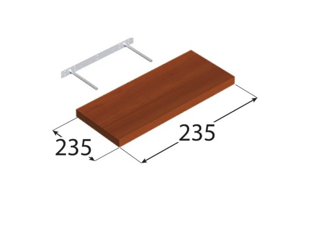 Floating Shelf FS JB 235×235 mm Apple DOMAX