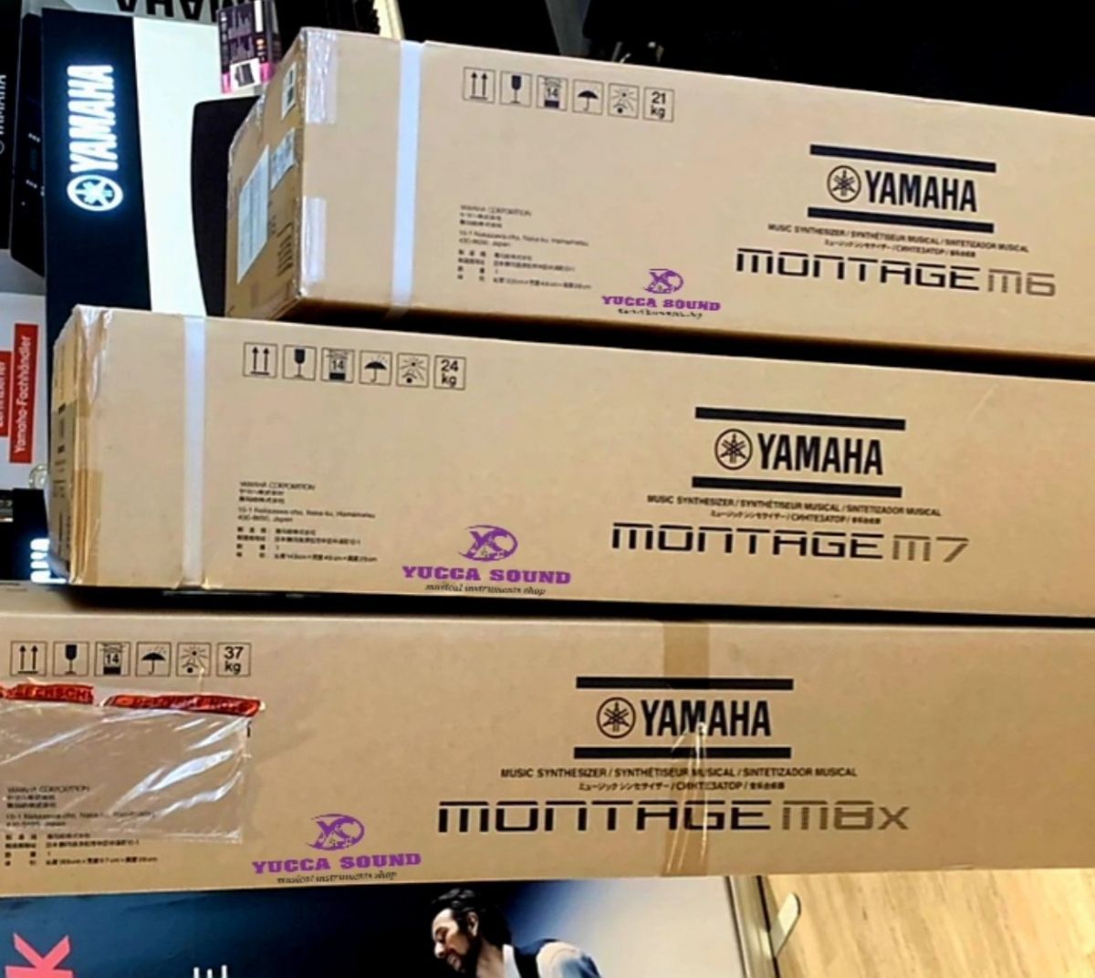 Новый Yamaha MONTAGE M8X, Yamaha Montage 8 88-klahvi, Yamaha MODX8+, Yamaha PSR-SX920/PSR-A5000, Yamaha Genos2 76-klahvi XXL, Yamaha GENOS, Tyros 5, Motif XF8
