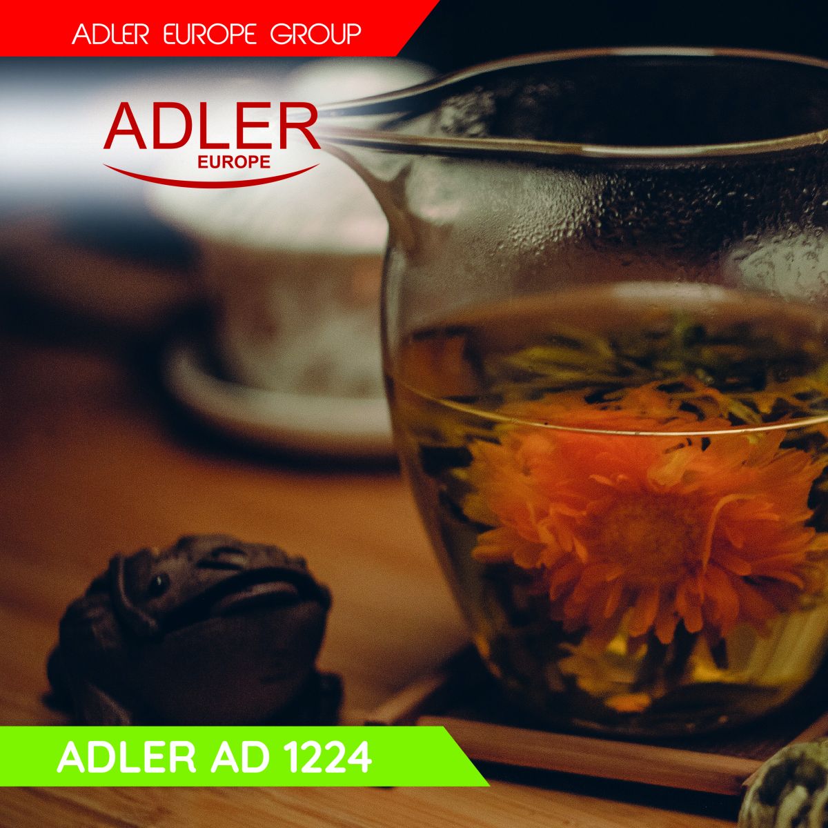 Adler AD 1224 Veekeetja klaas 1,5 L