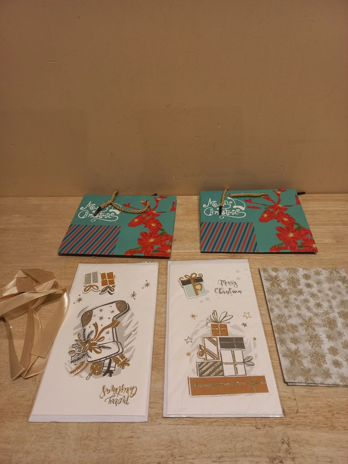 Set of 2 Christmas Gift Bags