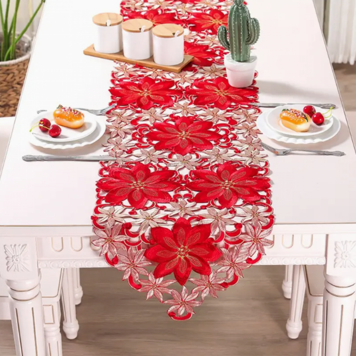 Christmas Tablecloth (38 x 176 cm)